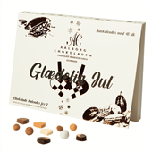 Julekalender for 2 fra Aalborg Chokoladen 48 stykker Chokolade 240 g - FORUDBESTIL NU